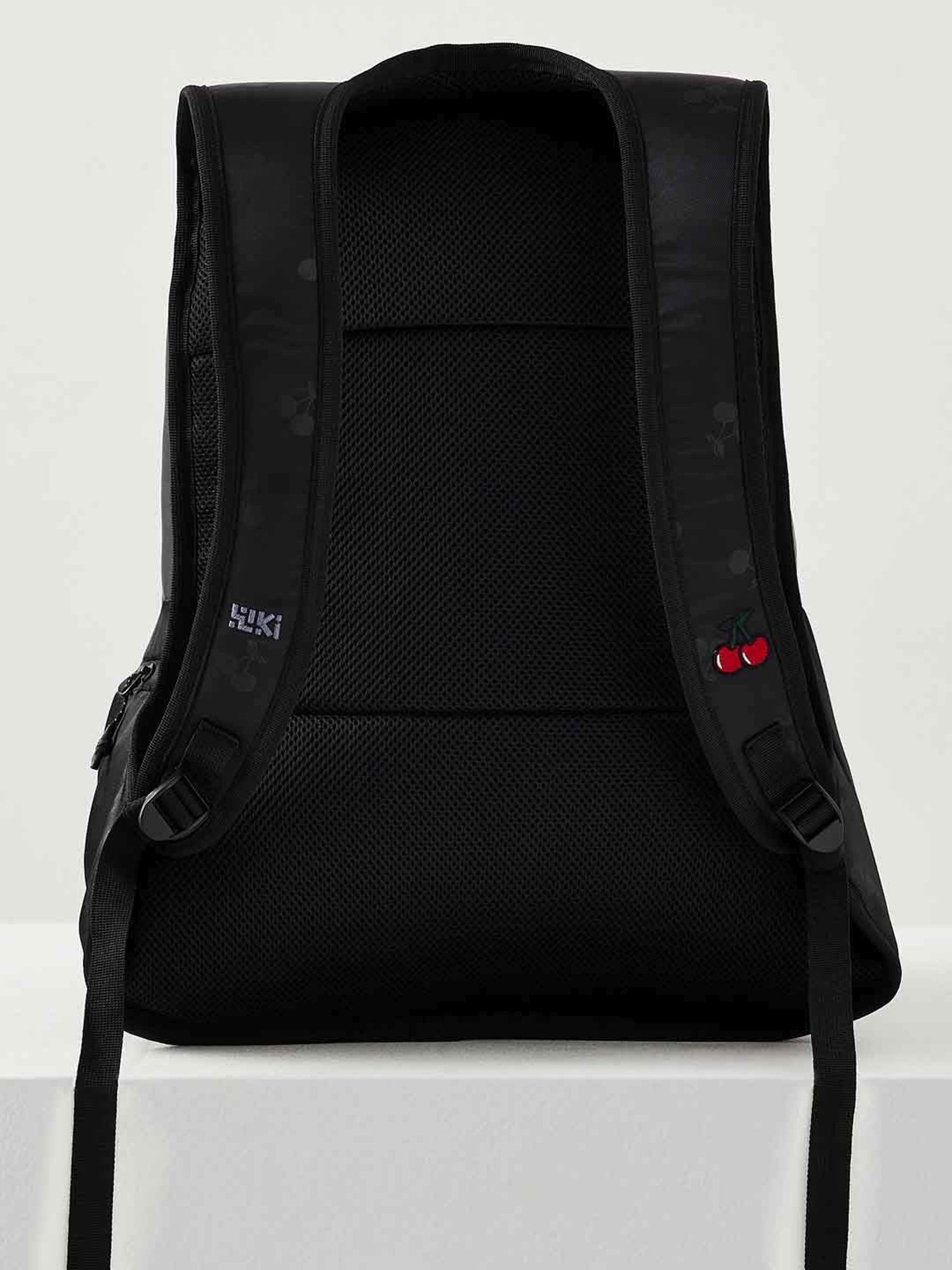 Wiki Back to School 4 Black Polyester Printed Backpack - 34 Ltrs