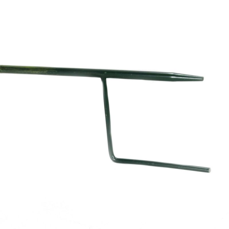 Home & Garden 31.0" English Rose Stake Red Garden Accent Regal Art & Gift  -  Decorative Garden Stakes