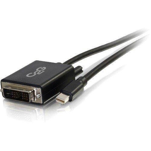 C2g 3ft Mini Displayport Male To Single Link Dvi-d Male Adapter Cable - Black - 54334
