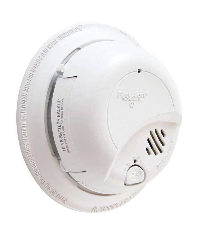 First Alert Hardwired 120V Ionization Smoke Alarm 1039939