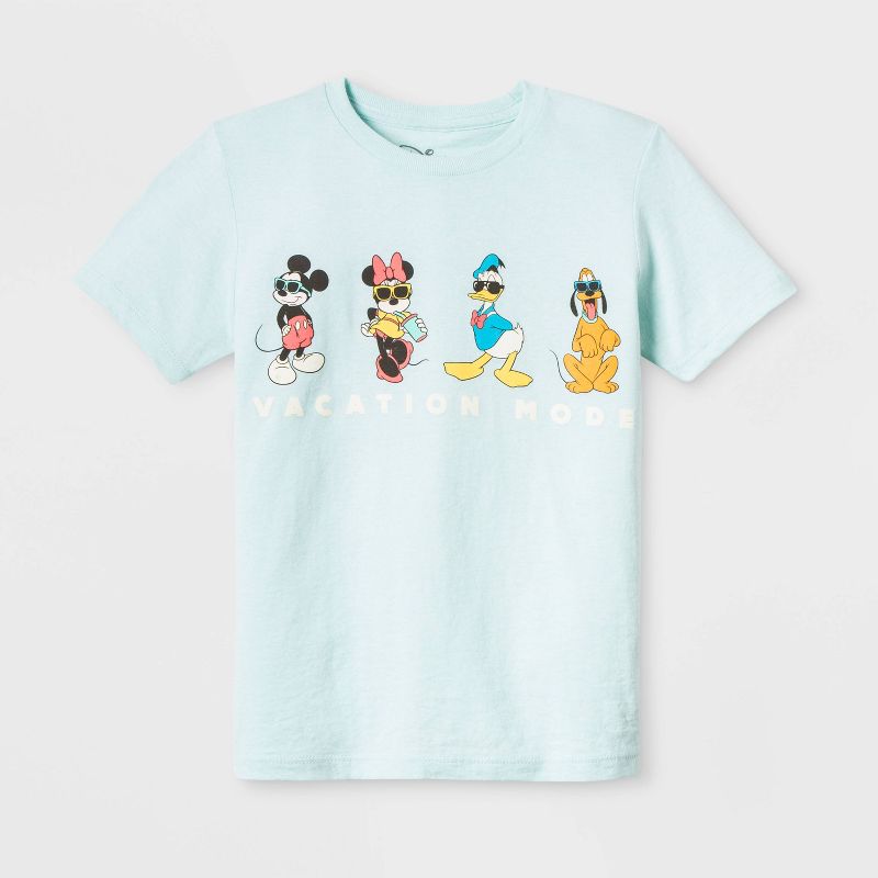 Kids' Spring Break 'Vacation Mode' Short Sleeve T-Shirt - Mint M