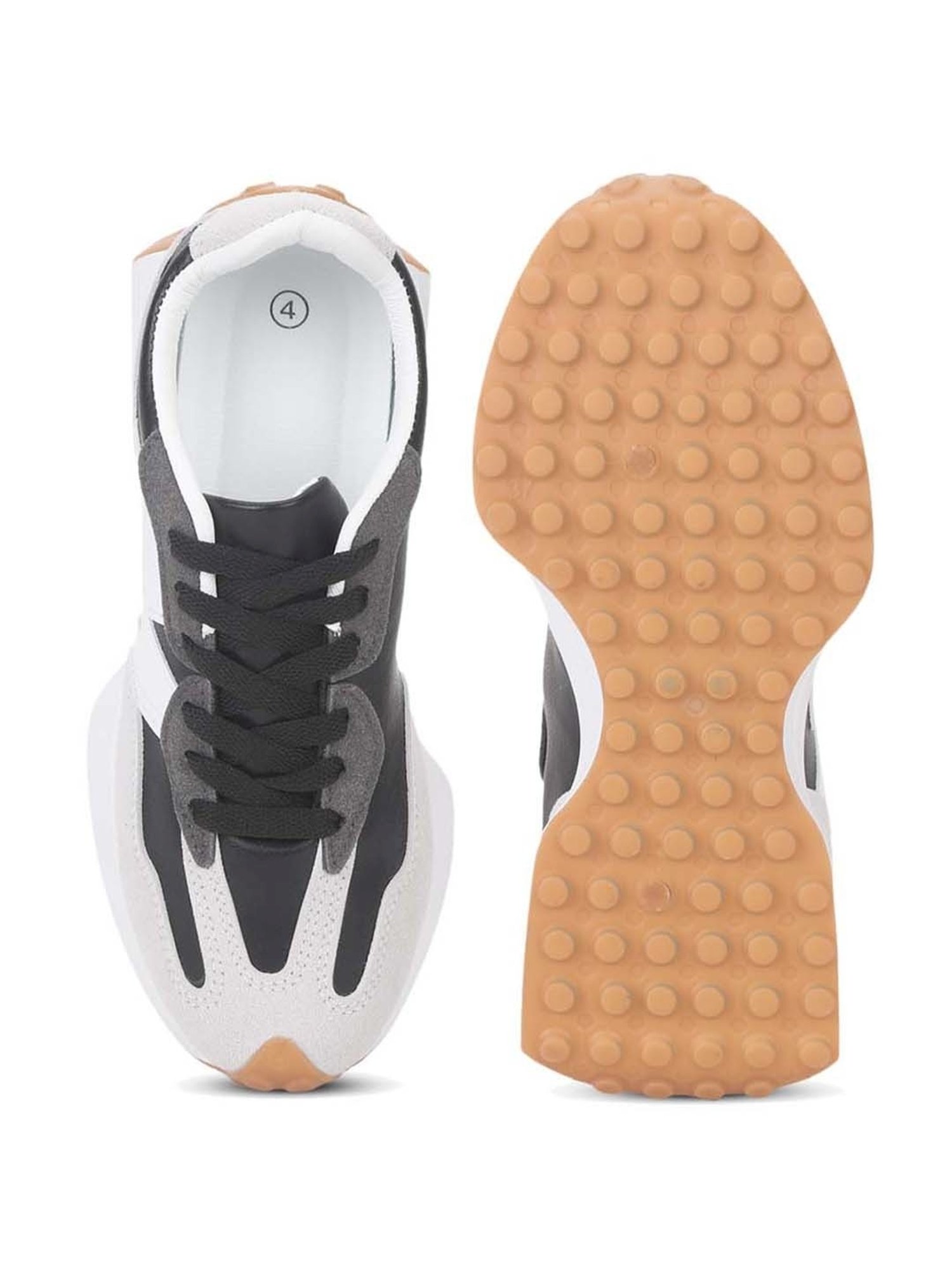 Truffle Collection Women's Black Casual Sneakers