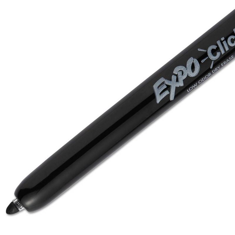 Expo Click 12pk Dry Erase Markers Black