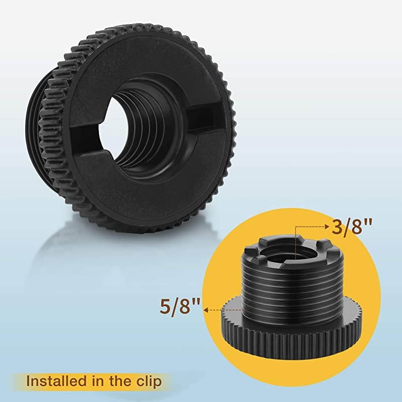 Desk Mic Stand Universal Adjustable Desktop Microphone Stand Portable Foldable Tripod Mic Table Stand with Small Plastic Microphone Clip For Sm57 Sm58 Sm86 Sm87 Blue YetiBlue Snowball iCE