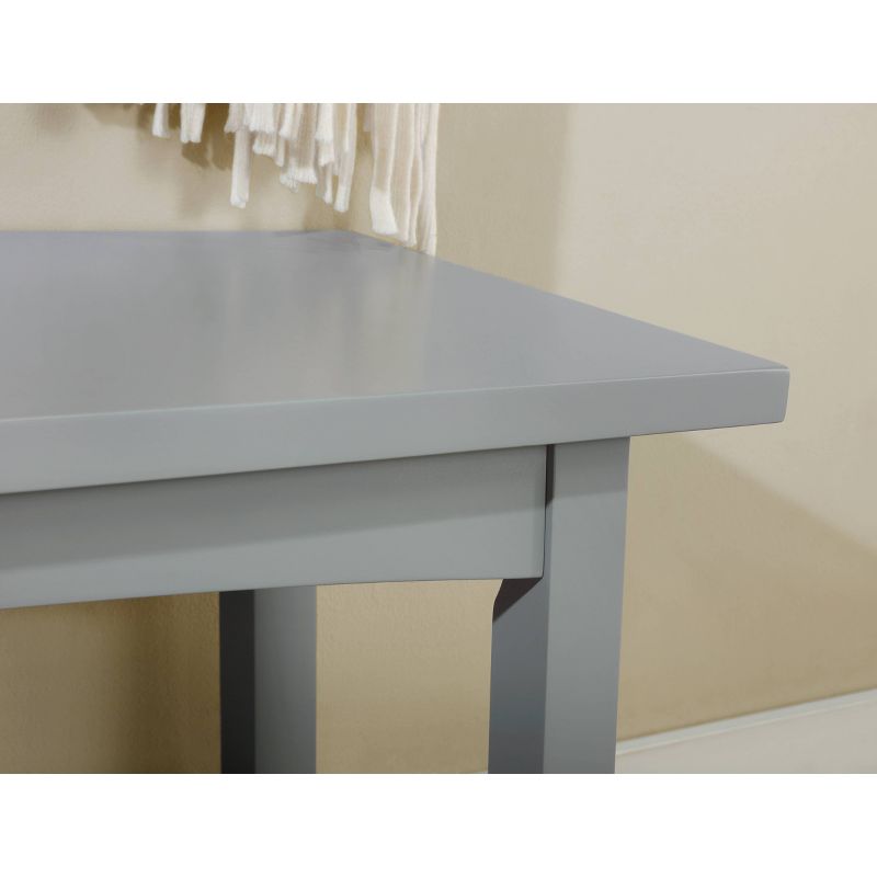 32" Middlebury Wood Console Table with Drawer and Shelf Gray - Alaterre Furniture