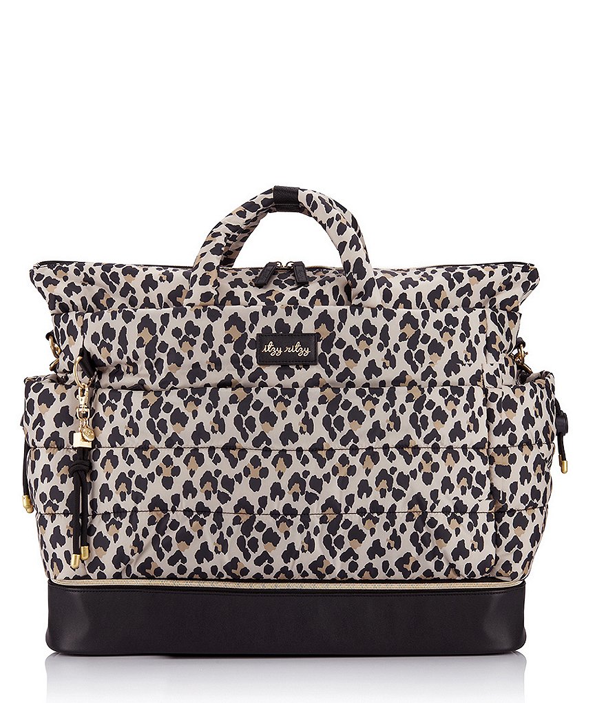 Itzy Ritzy Dream Weekender Leopard Hospital & Travel Bag