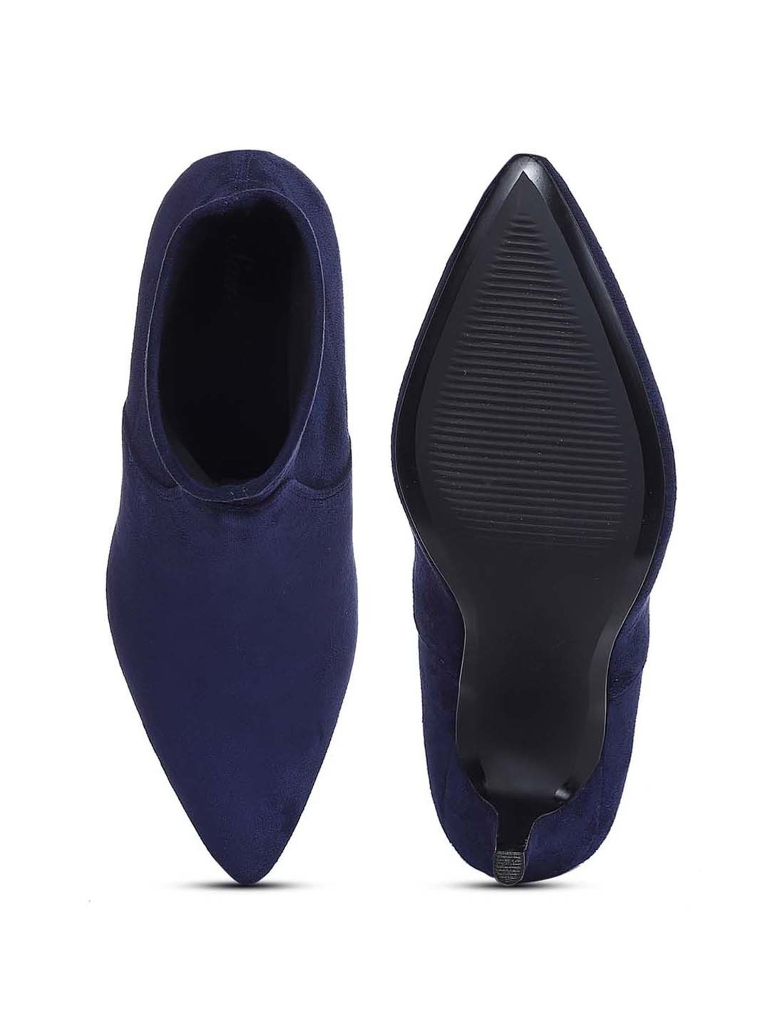 Saint G Women's Jemima Blue Stiletto Booties