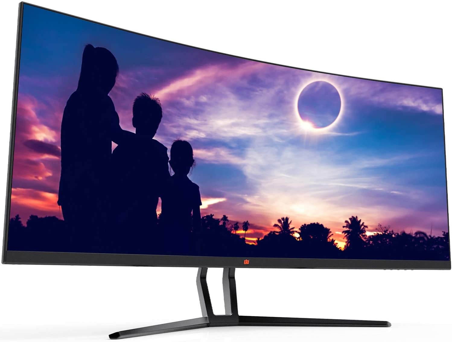 Deco Gear 2-Pack 35" Curved Ultrawide E-LED Gaming Monitor, 21:9 Aspect Ratio, Immersive 3440x1440 Resolution, 100Hz Refresh Rate, 3000:1 Contrast Ratio (DGVIEW201)