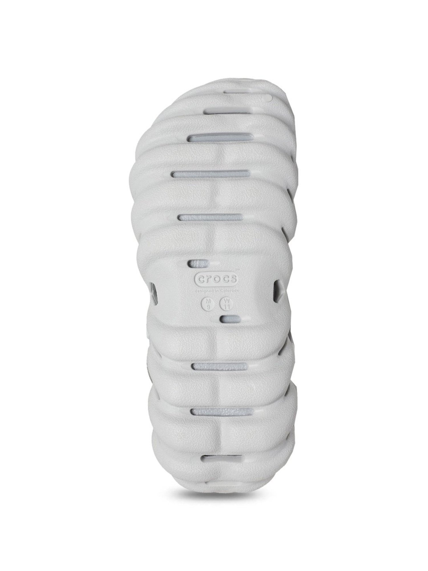 Crocs Men's Echo Slate Grey Back Strap Clogs