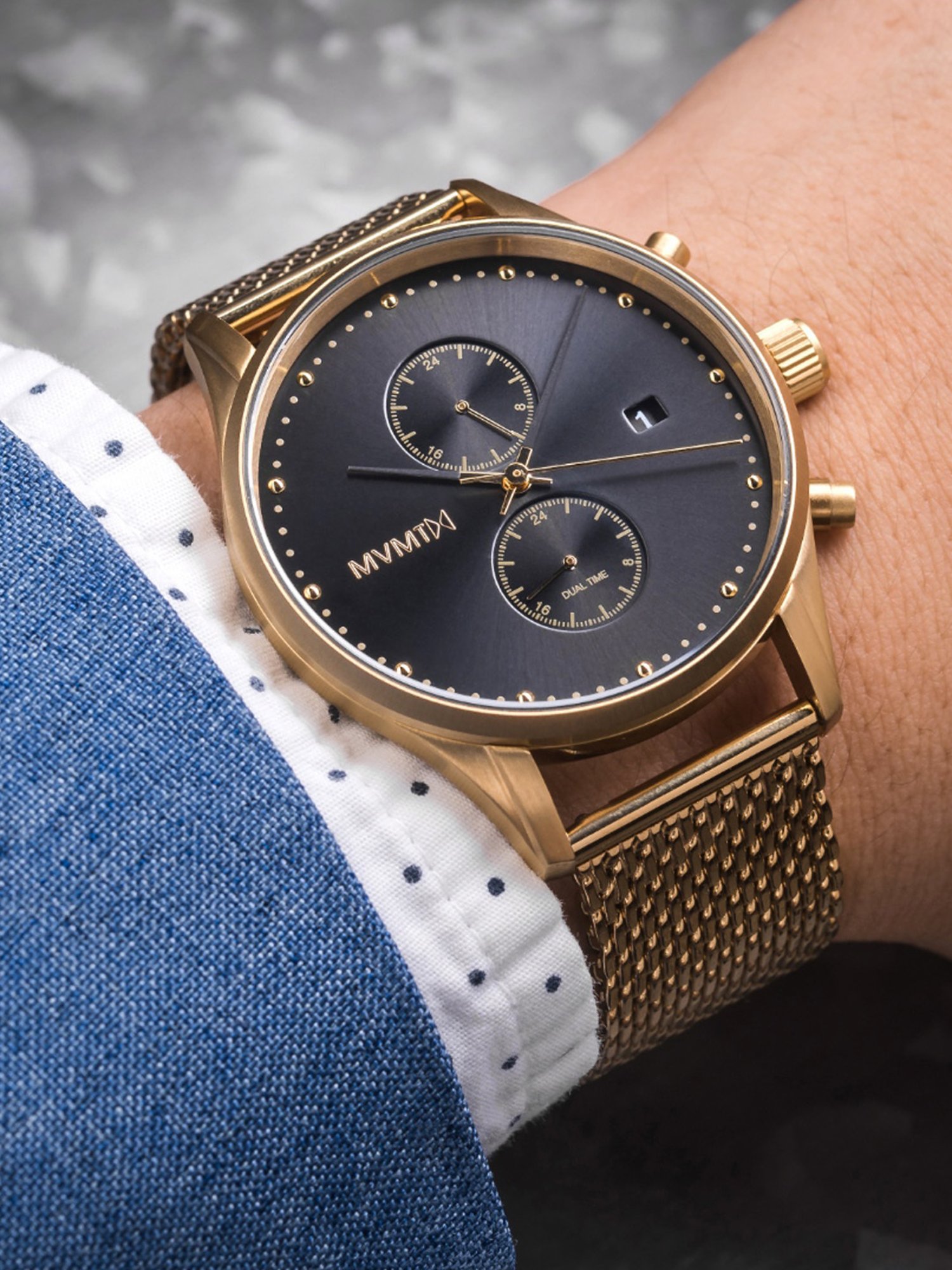 MVMT D-MV01-G2 Voyager Chronograph Watch for Men