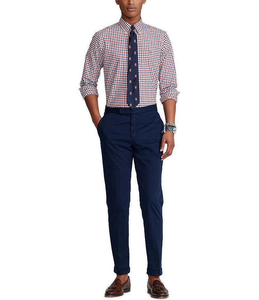 Polo Ralph Lauren Big & Tall Cotton Oxford Long-Sleeve Woven Shirt