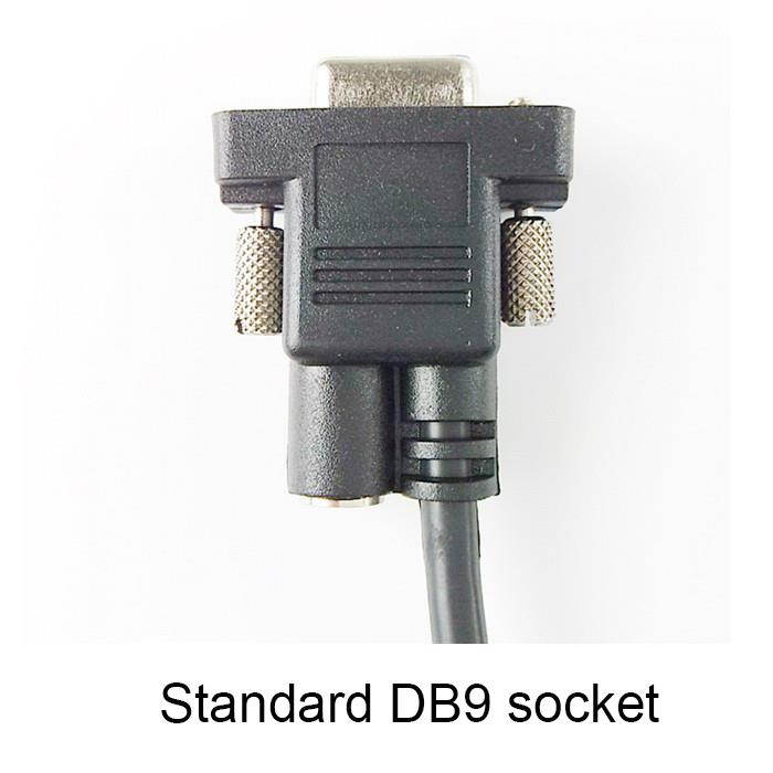 2pcs/lot BarCode Scanner RS232 Cable, 2M(7ft),For Newland HR1030 HR200 HR15Z,RS232 Interface