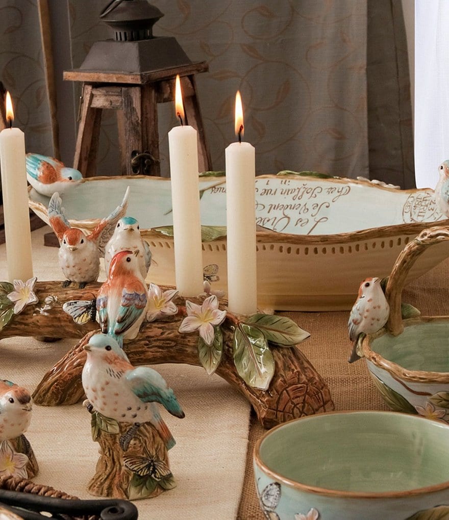 Fitz and Floyd Toulouse Centerpiece Serving Bowl