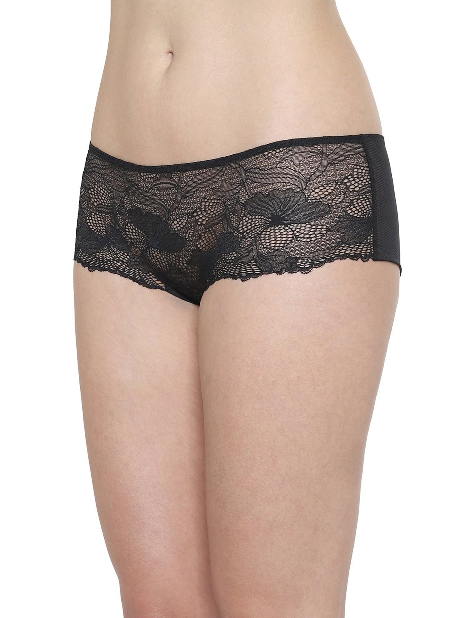 Triumph Black Spotlight Bandeau Lace Style Brief