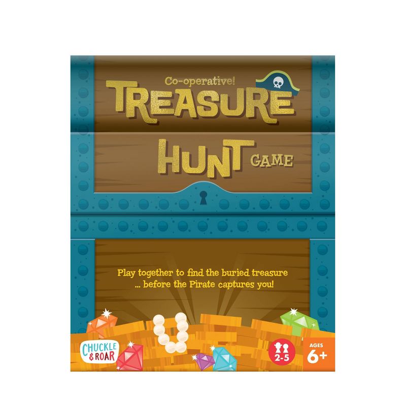 Chuckle & Roar Treasure Hunt Co-Op Family Board Game for Kids