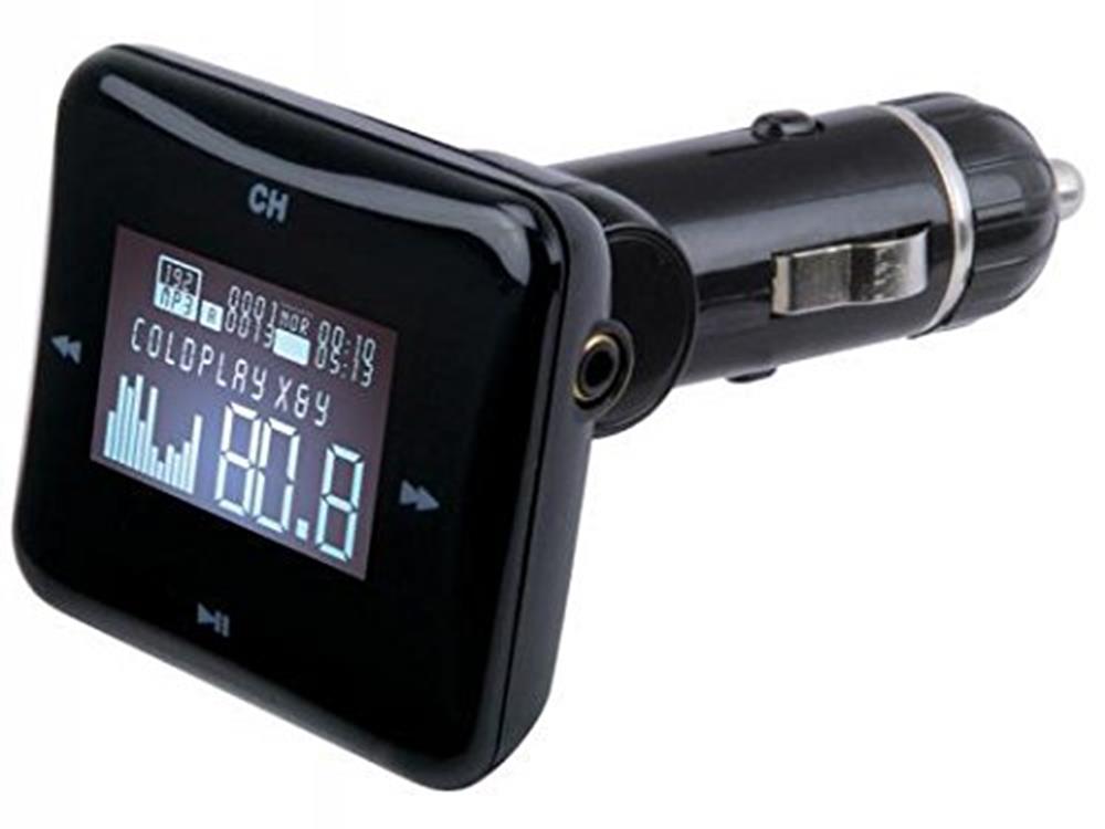 SCOSCHE FMTD8R Digital FM Transmitter with Card Reader & USB Port
