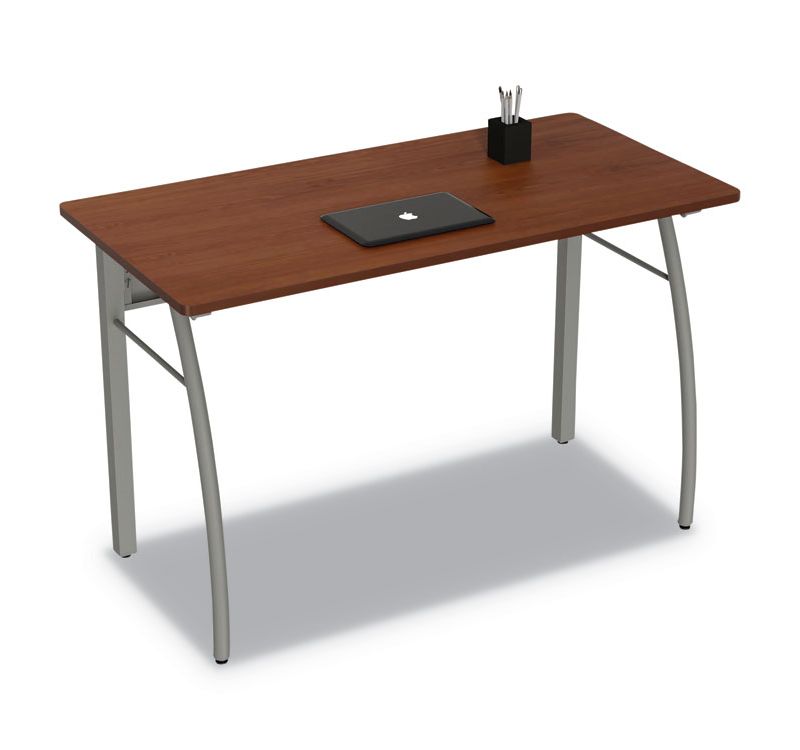 Linea Italia&reg; Trento Line Rectangular Desk, 47 1/4w x 23 5/8d x 29 1/2h, Cherry TR733CH