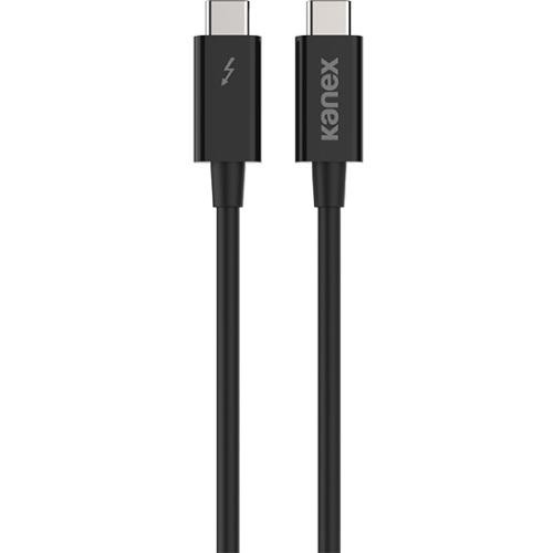 Kanex K158-1040-BK3F Usb Cable - Usb Type C (M) To Usb Type C (M) - 3.3 Ft ( Usb 3.1 Gen2 / Thunderbolt 3 ) - Reversible C Connector