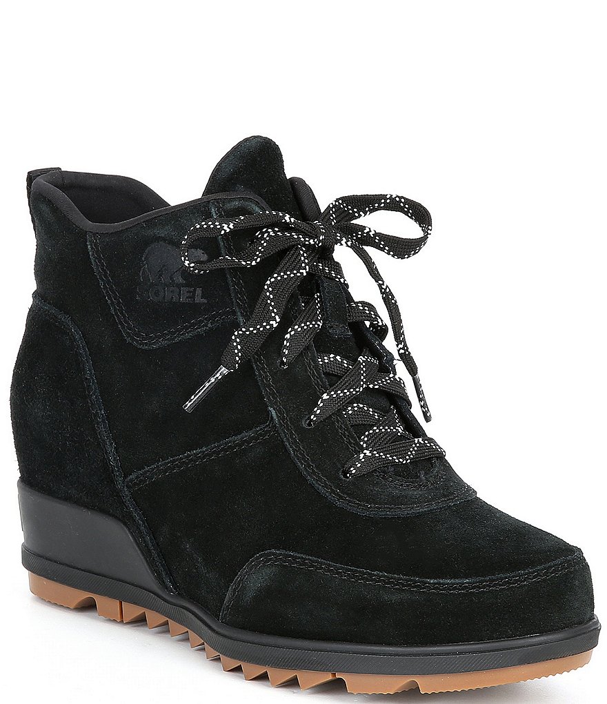Sorel Evie Sport Lace Waterproof Wedge Booties