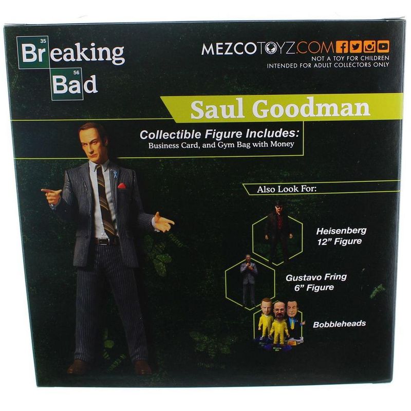 Mezco Toyz Breaking Bad Saul SDCC 2015 Exclusive Figure 6 Inch
