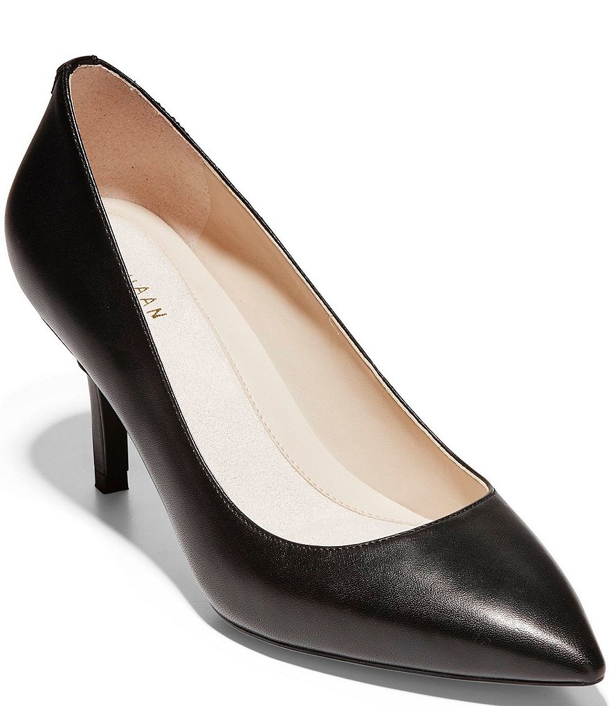 Cole Haan The Go-To Waterproof Leather Pumps