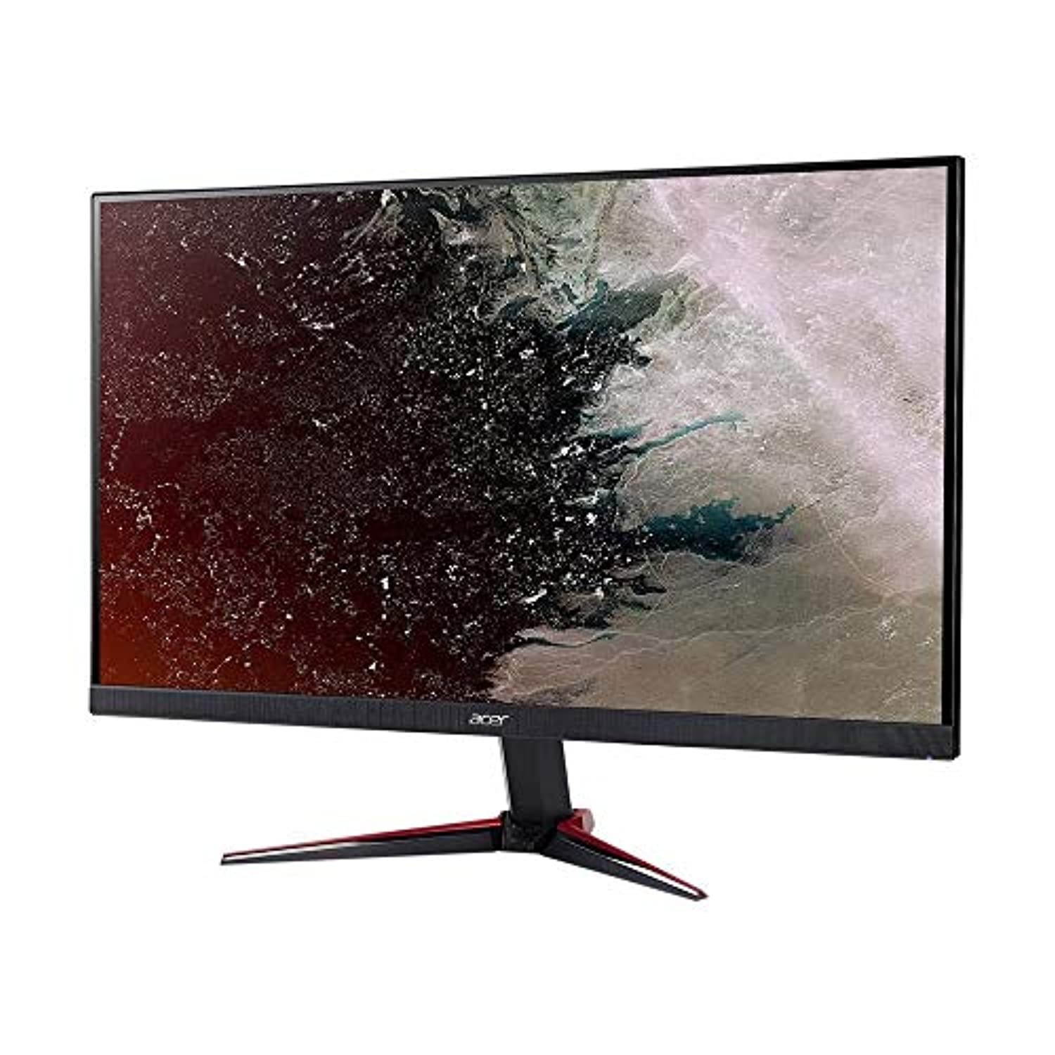 Acer Nitro Gaming Series VG270 27" FHD LED Monitor, 1920x1080 Resolution, IPS Widescreen, 16:9, 75 Hz, 1ms Response Time, AMD FreeSync, 16.7M Color Support, Black, 128GB Snow Bell USB Card