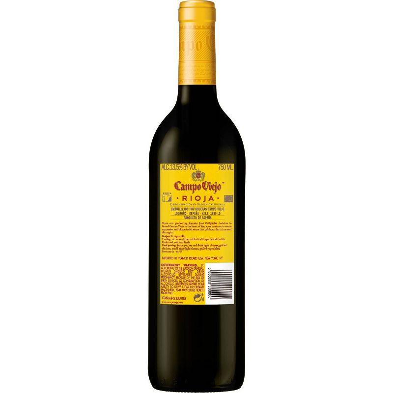 Campo Viejo Tempranillo Rioja Red Wine - 750ml Bottle