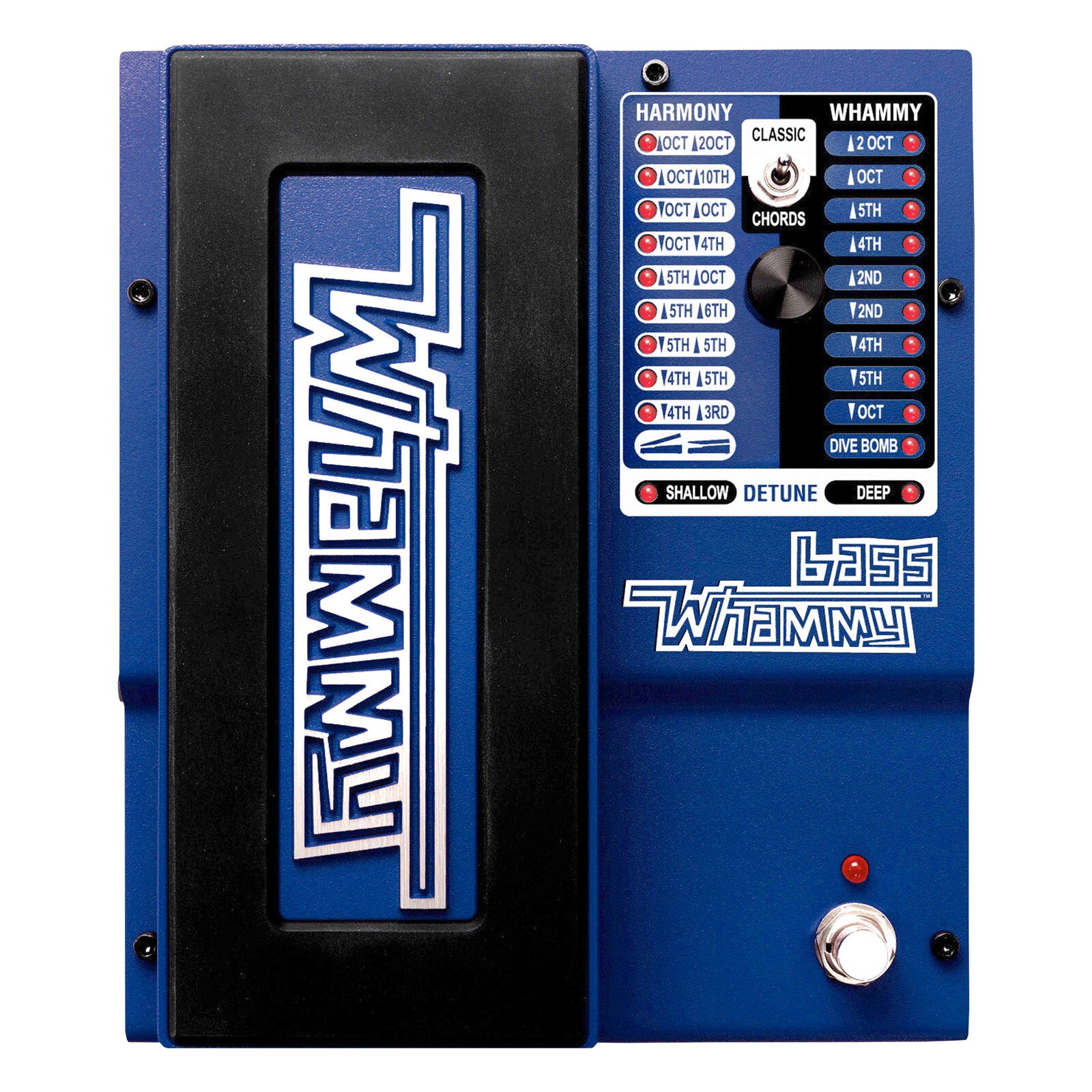 Digitech Bass Whammy (Gen 5) 2 Mode Pitch Shift Effect For Bass