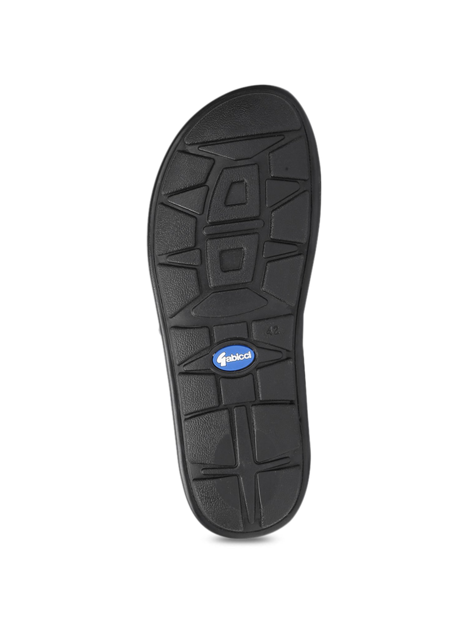 Gabicci Men's Bat Mobile G Black Toe Ring Sandals