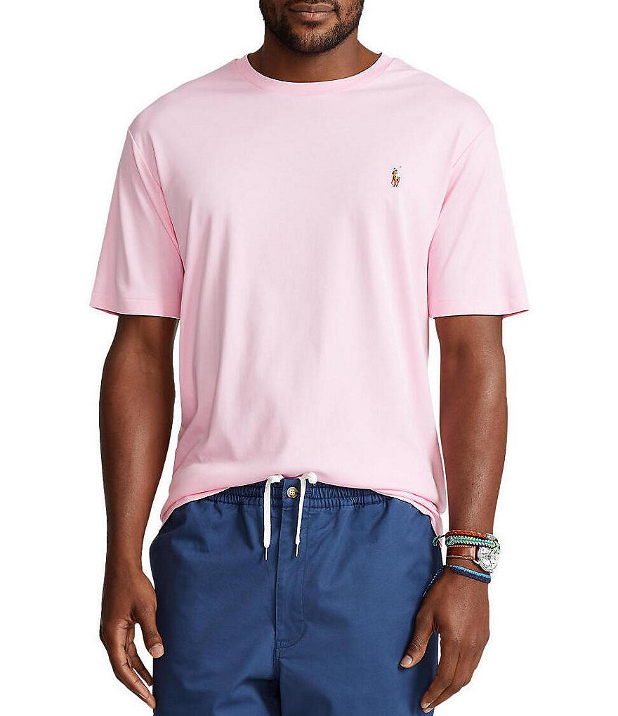 Murano Big & Tall Liquid Luxury Interlock Short-Sleeve Crew Tee