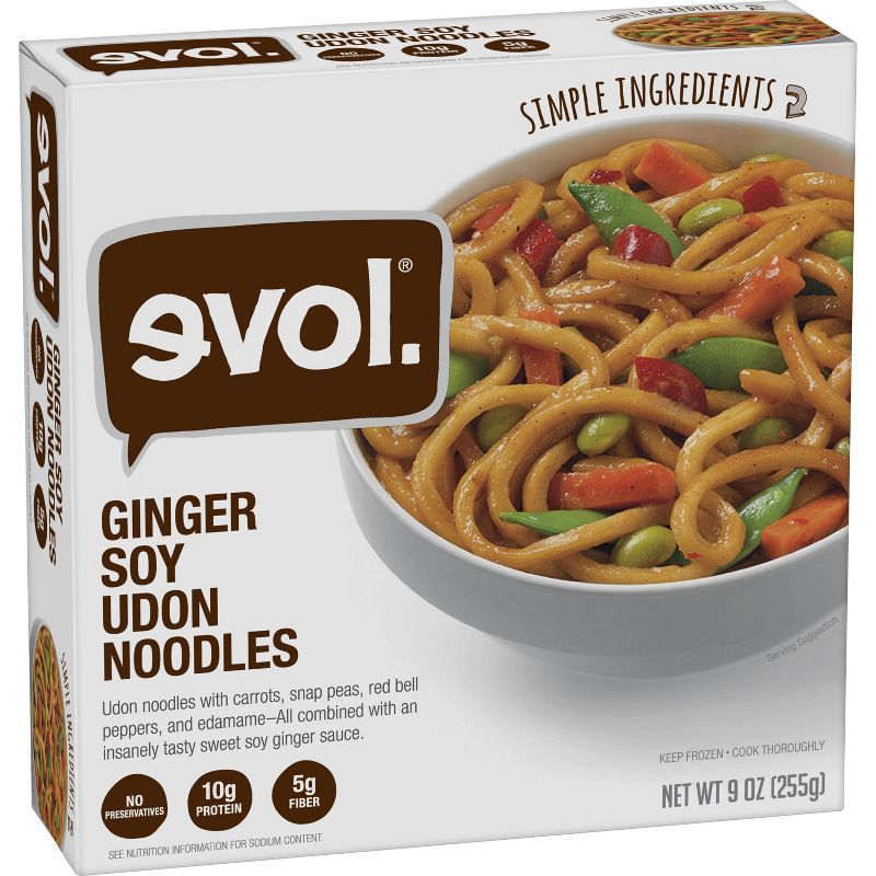Evol Ginger Soy Udon Noodles - 9oz