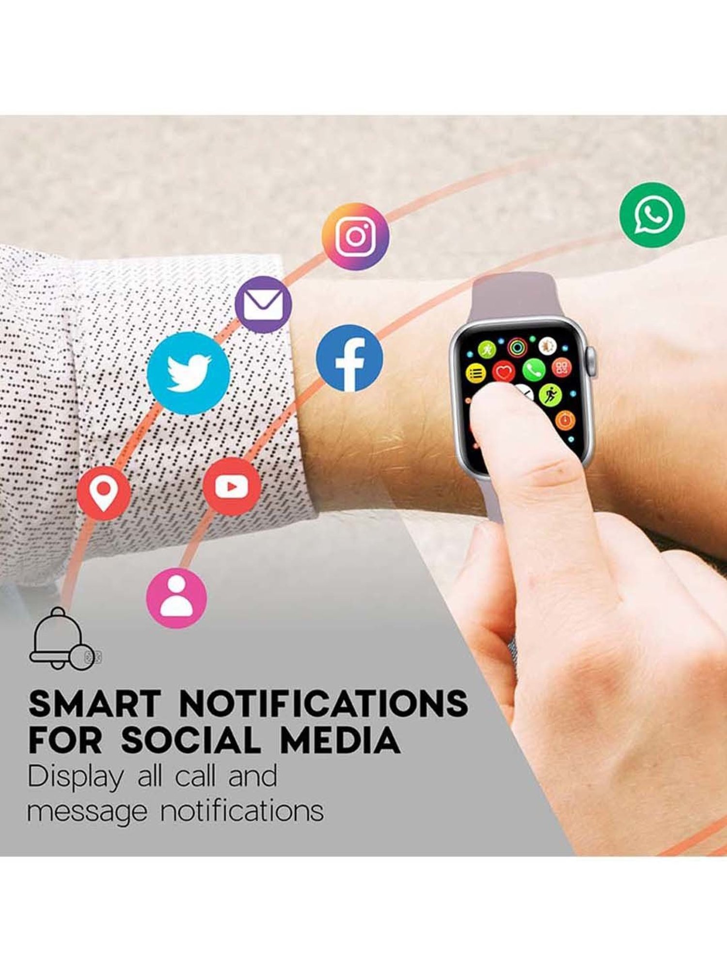 I Kall W1 Smartwatch (Black)