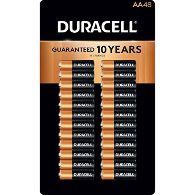 Duracell Coppertop Alkaline AA Batteries (48 Pk.)