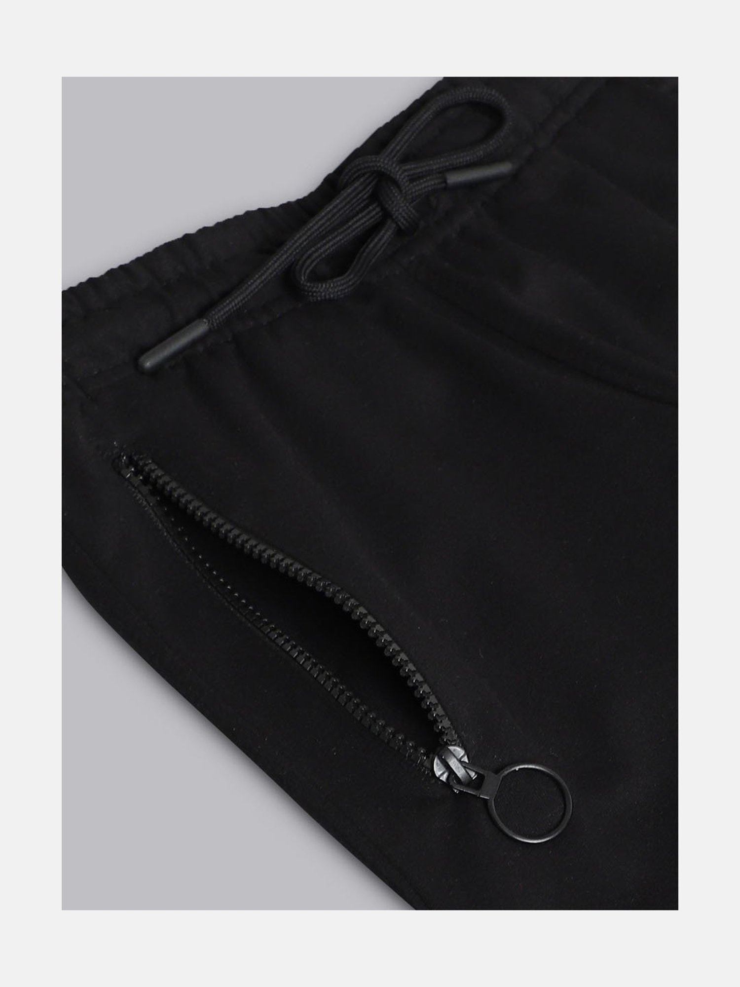 Kidsville Black Printed Joggers