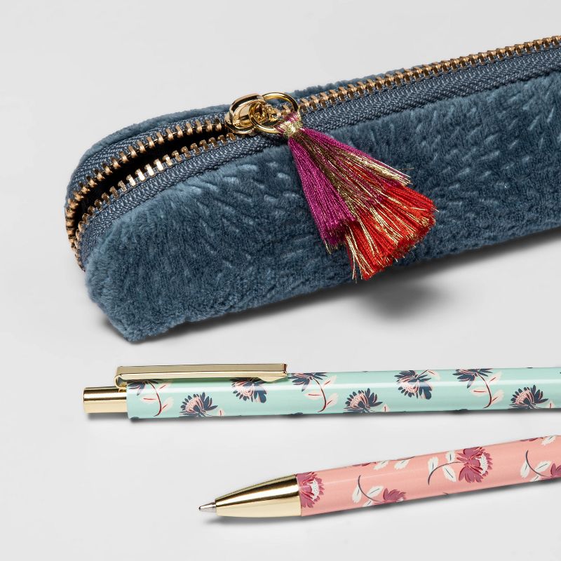 Slim Pencil Pouch & Pen Set - Opalhouse™