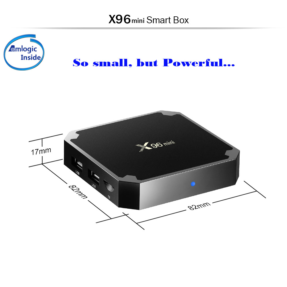 Yijianxi X96mini Android 9.0 Smart tv box Amlogic S905W Quad Core support 2.4G Wireless WIFI Media Player X96 mini Set-top box