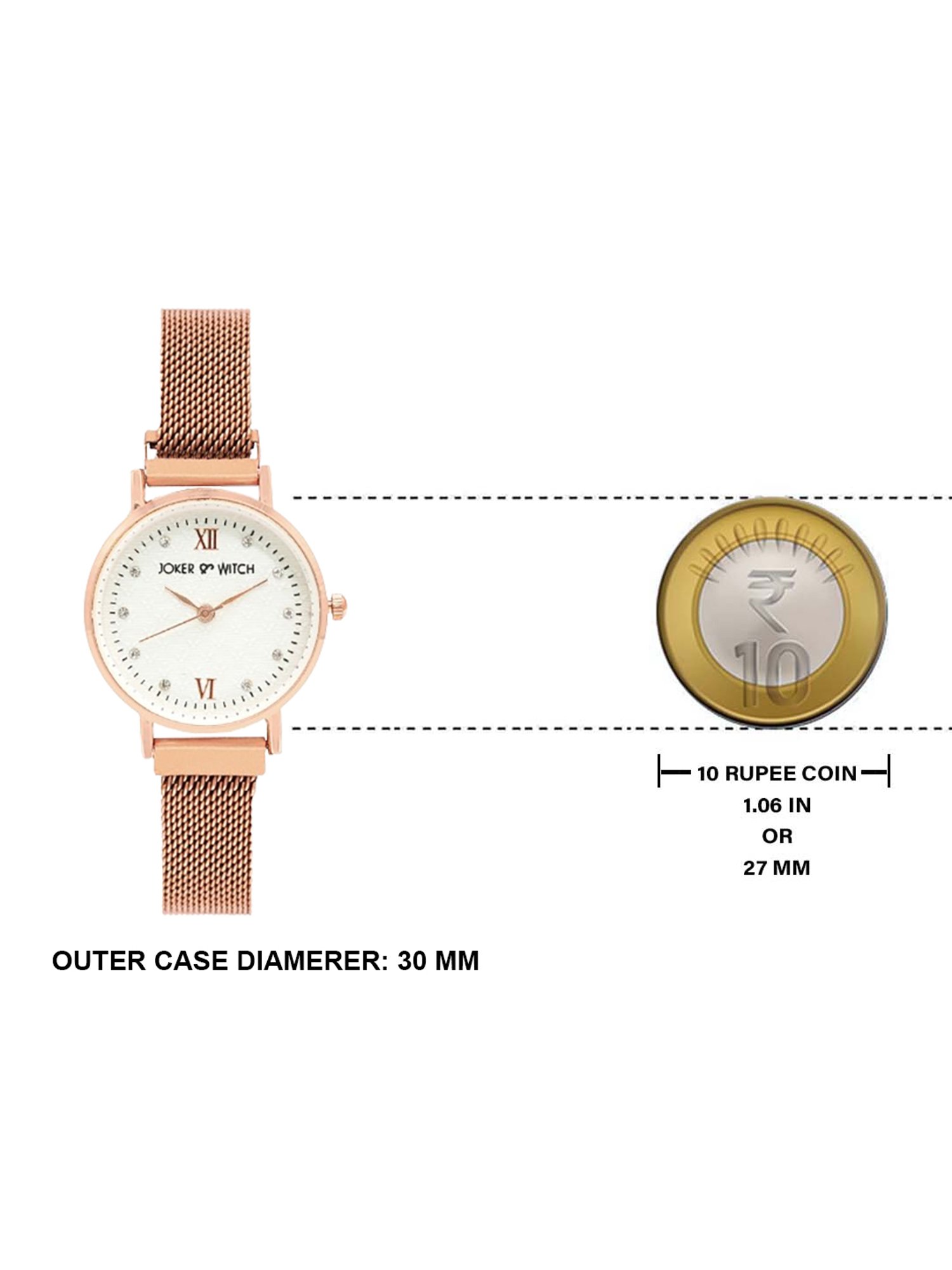 Joker & WItch JWBS294 Analog Watch with Bracelet Gift Set for Women