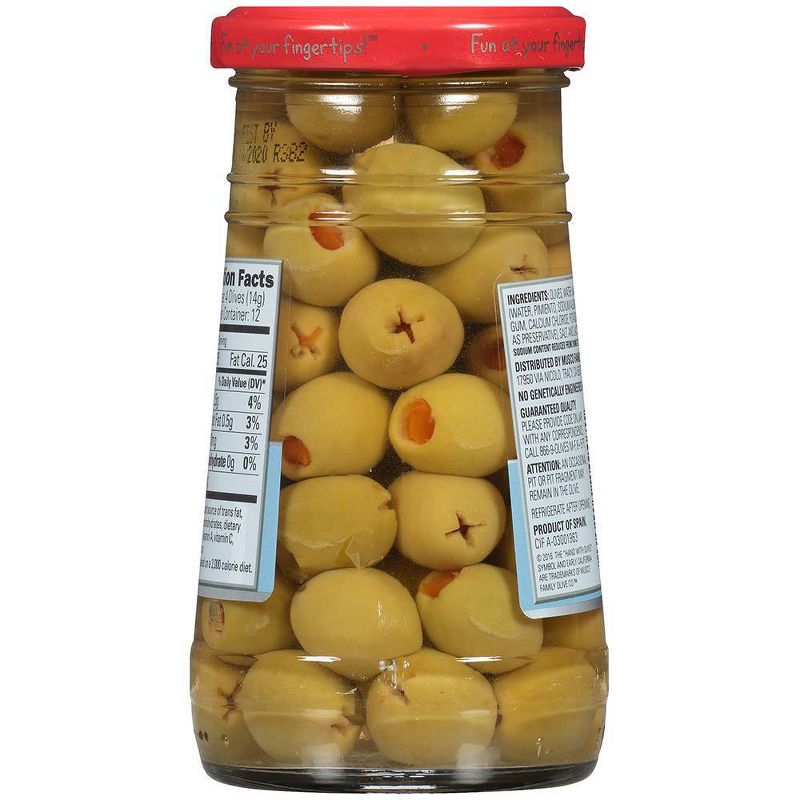 Early California Reduced Sodium Pimento Stuffed Manzanilla Olives - 5.75oz