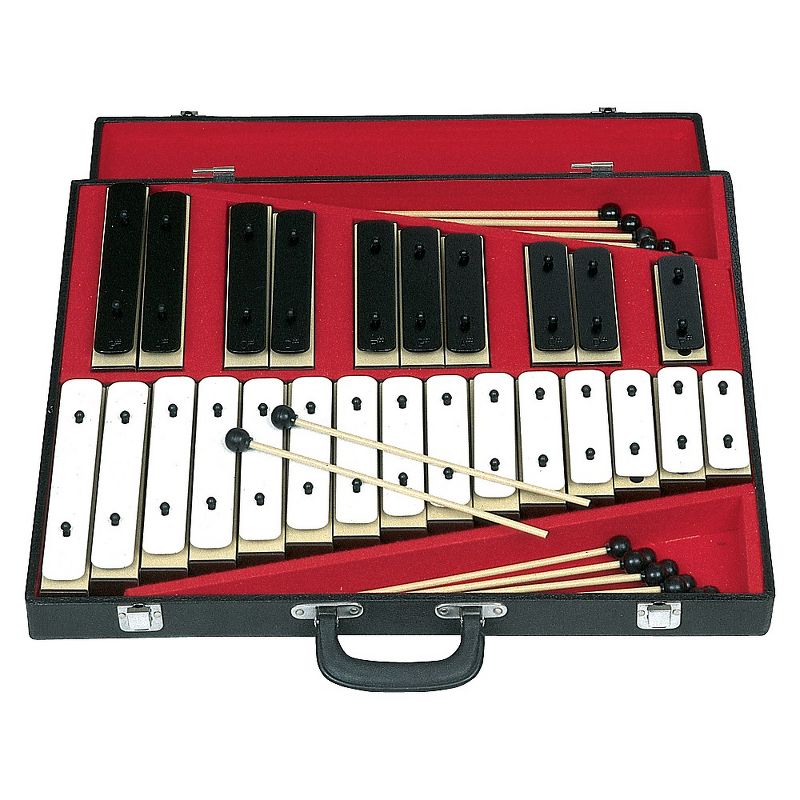 Rhythm Band 25 Note Chromatic Plastic Resonator Bell Set