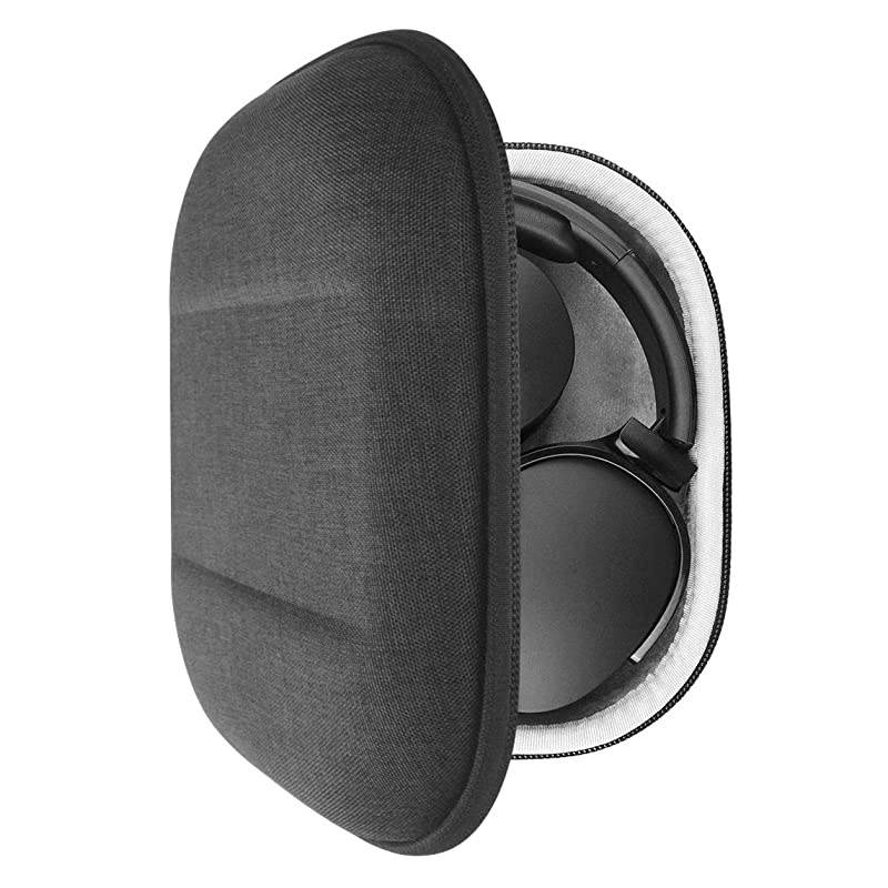 UltraShell Case Compatible with Skullcandy Crusher ANC, Crusher Evo, Hesh Evo Headphones, Replacement Protective Hard Shell Travel Carrying Bag with Cable Storage (Dark Gray)