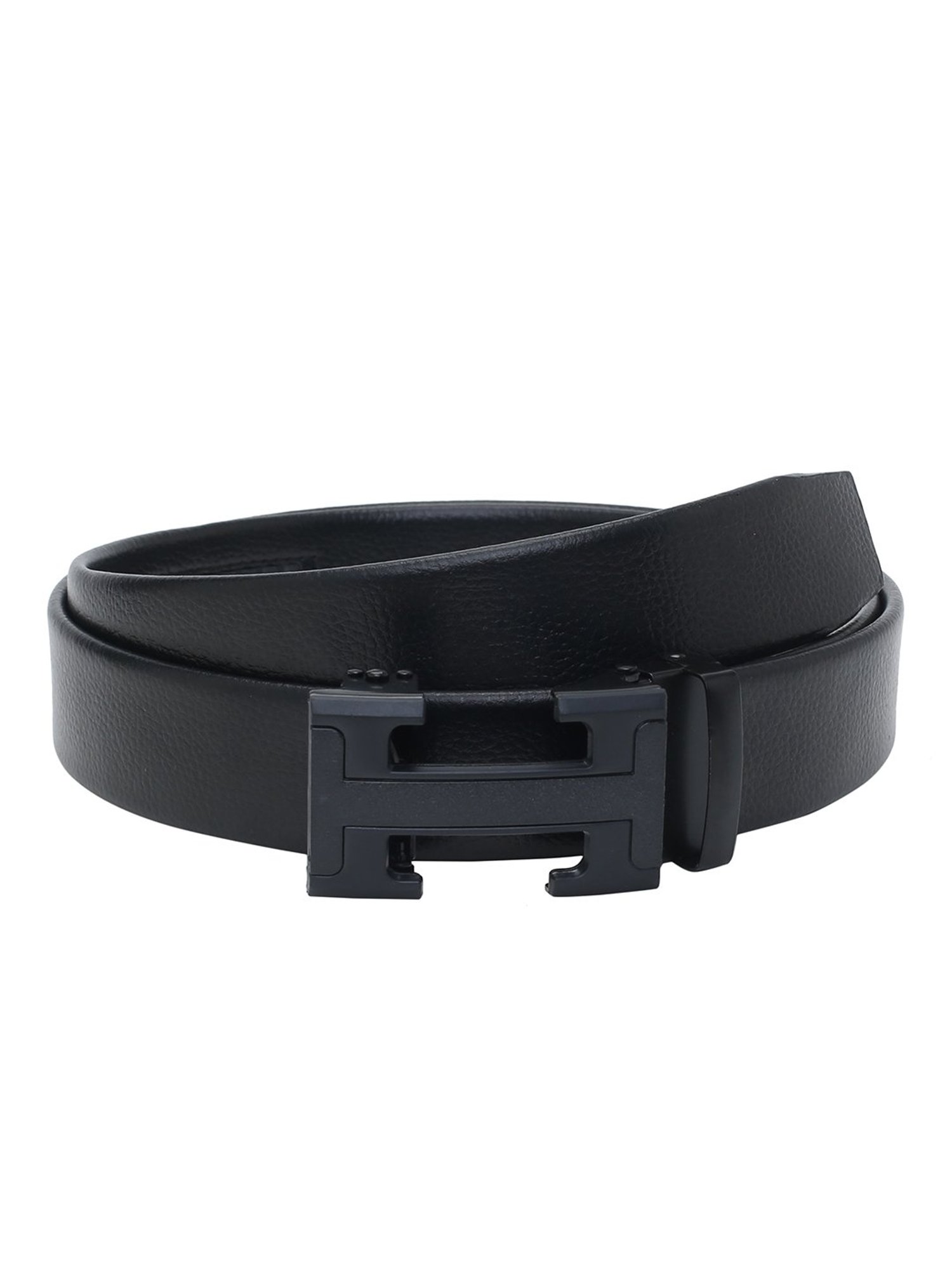 Crusset Black Casual Belt for Men