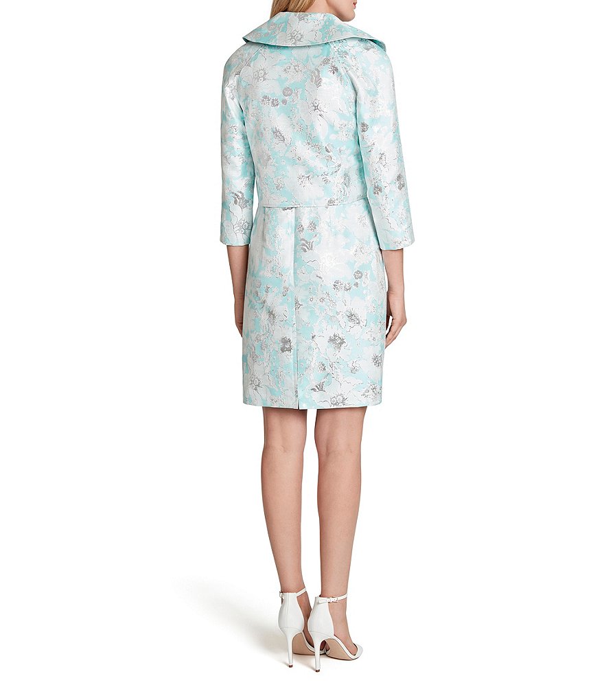 Tommy Hilfiger Paisley Chiffon Smocked Sleeveless Mock-Neck Midi A-Line Dress