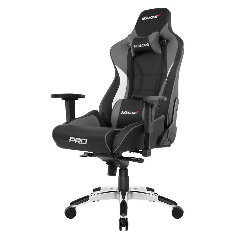 AKRacing Masters Series Pro Luxury XL Gaming Chair, Grey (AK-PRO-GY)