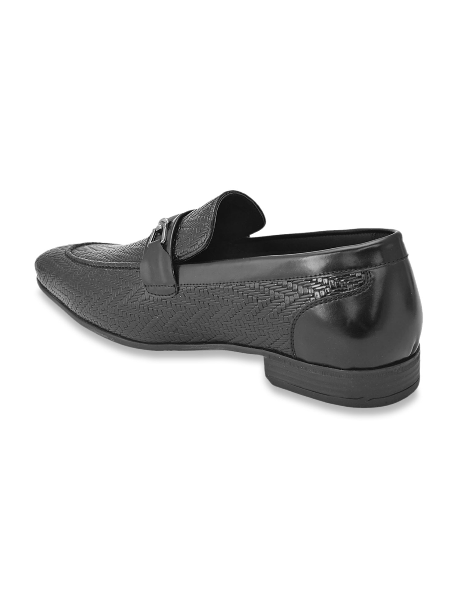 San Frissco Men's Black Casual Loafers