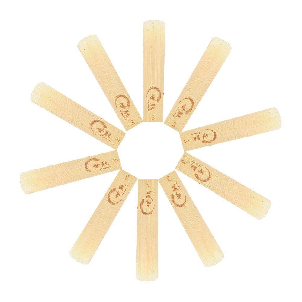 Classic Eb Alto Saxophone Sax Reeds Strength 2.0 for Beginners, 10pcs/ Box