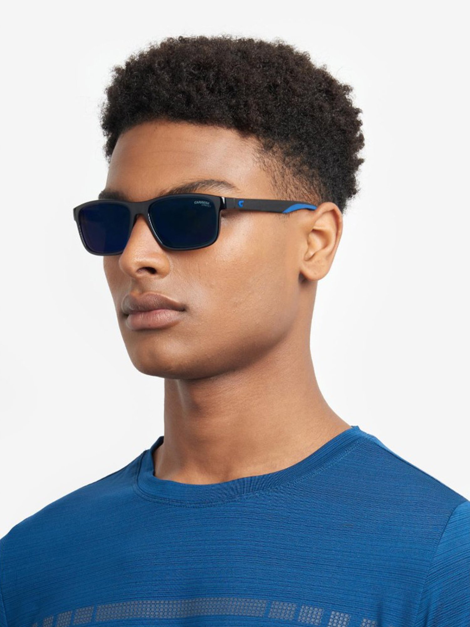 Carrera Blue Rectangular UV Protection Sunglasses for Boys