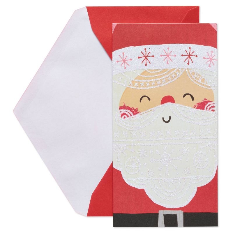 Carlton Cards 14ct Slim Santa Boxed Cards
