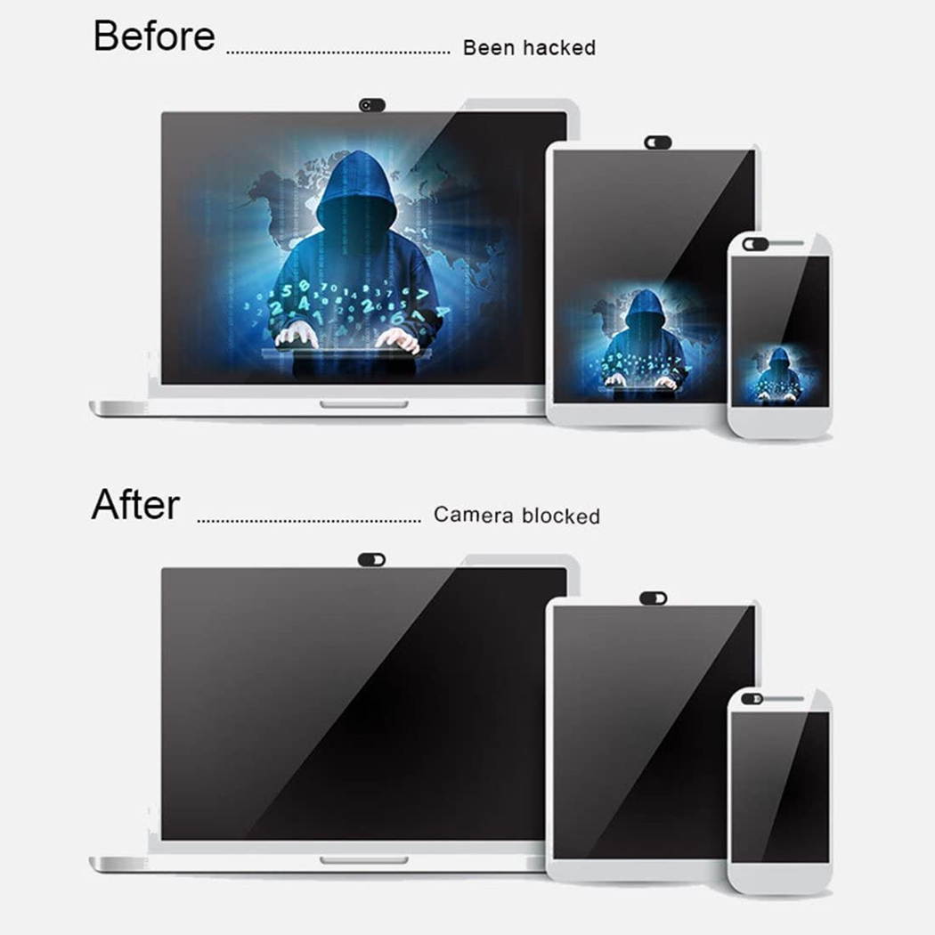 Webcam Cover Slide Ultra Thin Laptop Camera Cover Slide Blocker for Smart Phone Computer MacBook Pro iMac PC Tablet Notebook Surface Pro Echo Show Camera Protecting Your Privacy Security 6 Pack