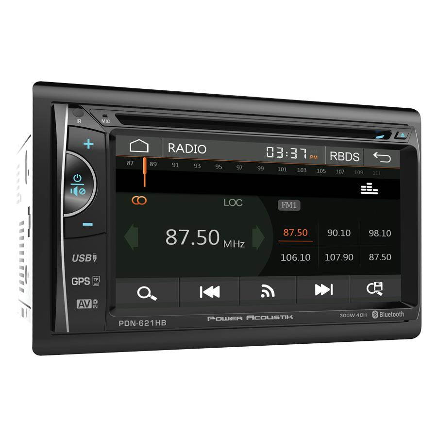Power Acoustik Pdn-621hb 2din Dvd Incite Gps 6.2in