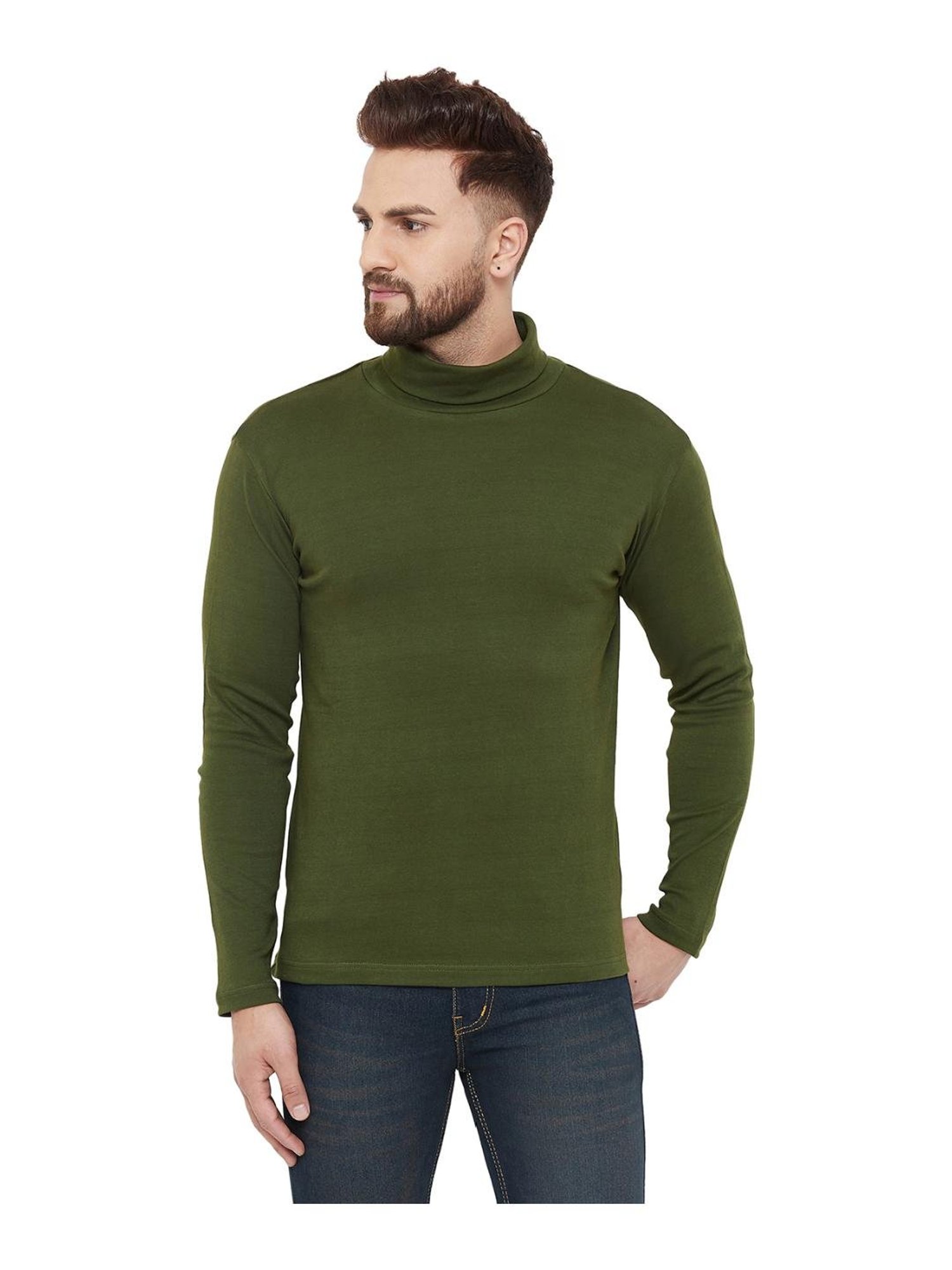 Hypernation Olive Cotton T-Shirt